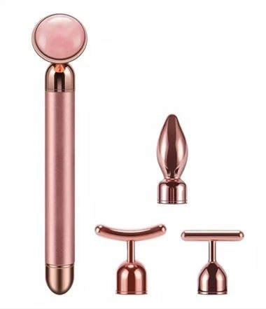 4 f'1 tikketta privata li tivvibra Quartz Jade Roller Massager