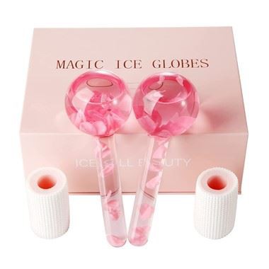 Ġilda kiesħa jew sħuna Massager Globes