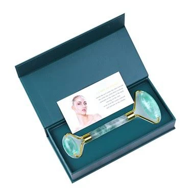 Roller Massager tar-Romblu tal-Fluorite Jade
