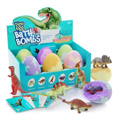 Bombi tal-banju tad-dinosawru naturali bil-ġugarelli