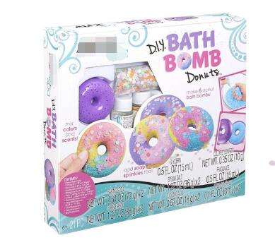 Kit tal-bomba tal-banju tad-donut diy donut